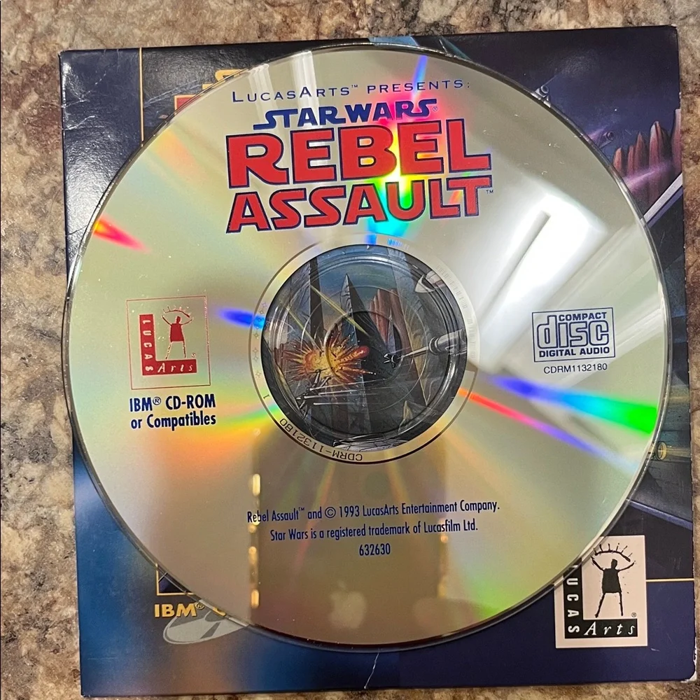 Star Wars Rebel Assault PC Game - Blue